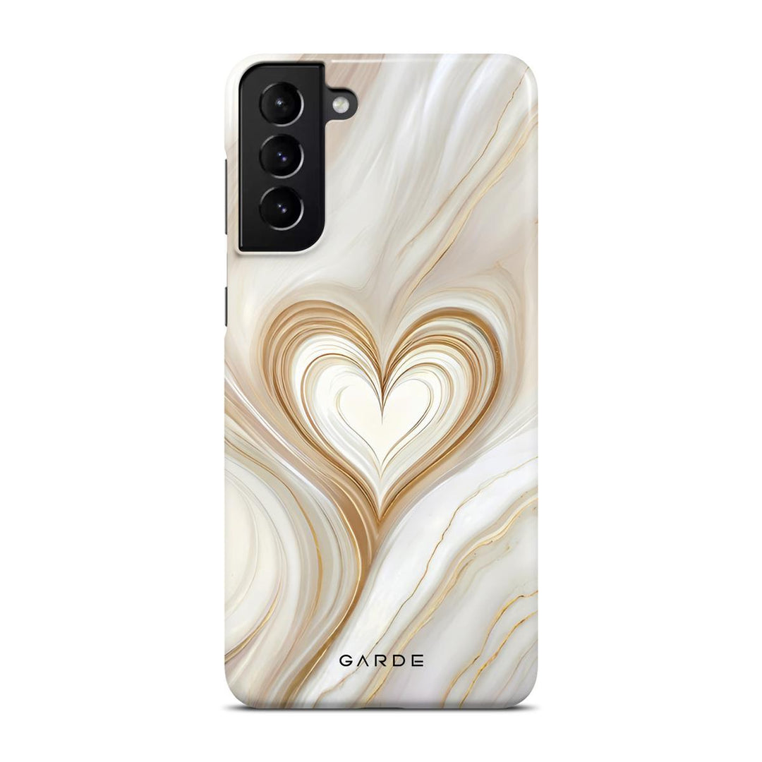 Lueur Gold Samsung S21 Plus Back Cover - Custom Printed Phone Case by Garde