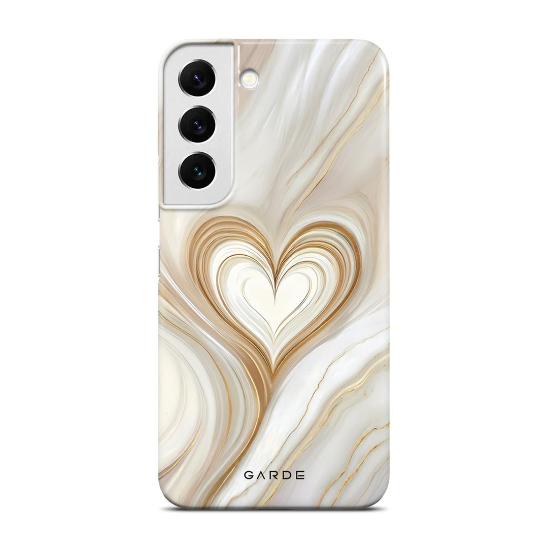 Lueur Gold Samsung S22 Back Cover - Custom Printed Phone Case by Garde