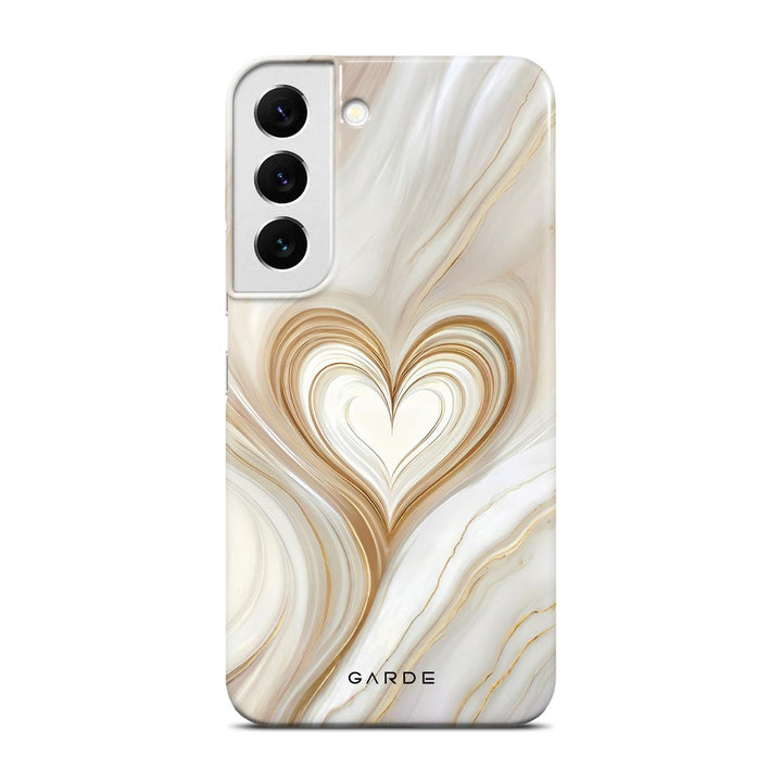 Lueur Gold Samsung S22 Back Cover - Custom Printed Phone Case by Garde