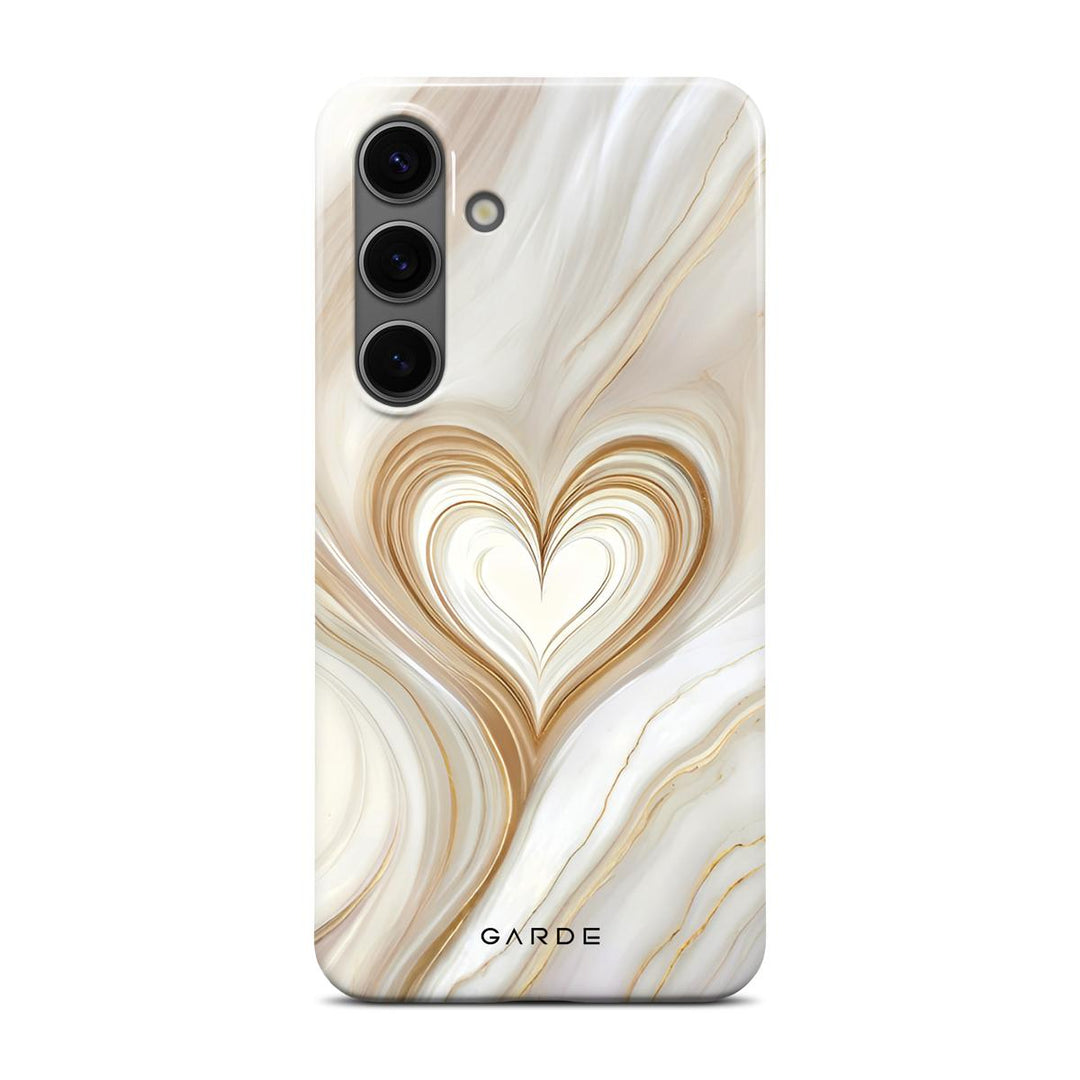 Lueur Gold Samsung S24 Back Cover - Custom Printed Phone Case by Garde