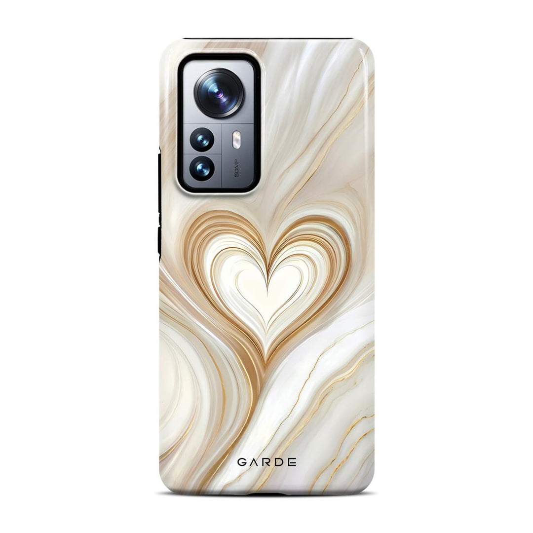 Lueur Gold Xiaomi 12 Pro Back Cover - Custom Printed Phone Case by Garde
