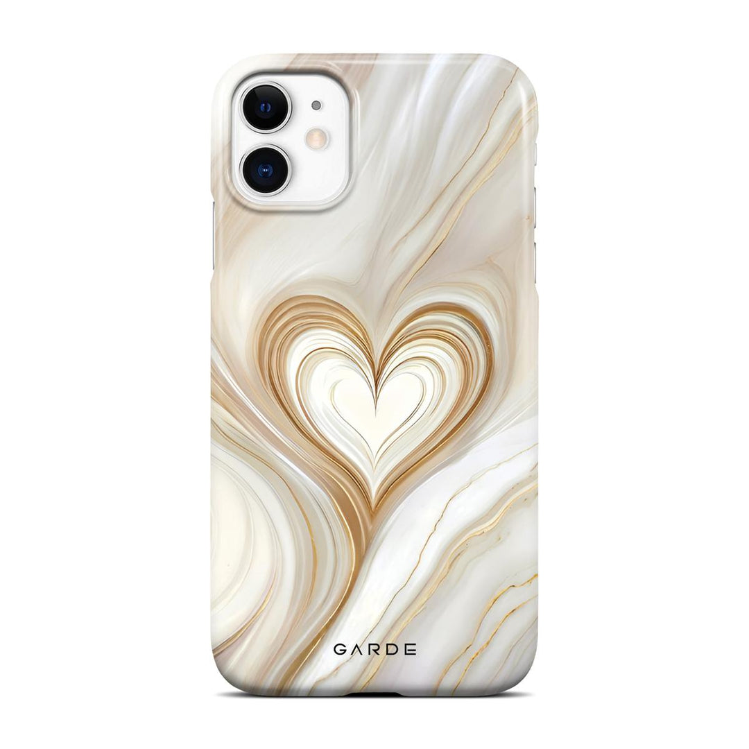 Lueur Gold iPhone 11 Back Cover - Custom Printed Phone Case by Garde