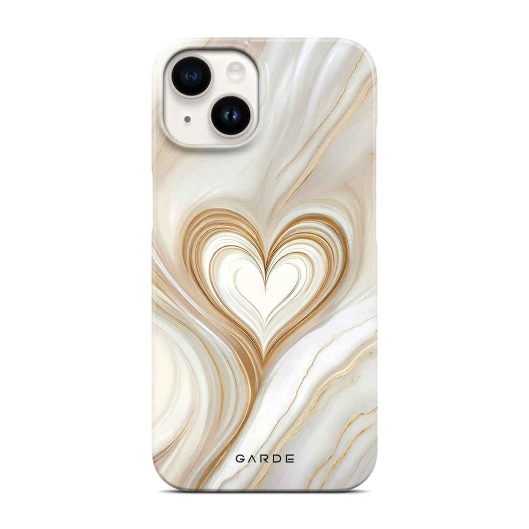 Lueur Gold iPhone 14 Back Cover - Custom Printed Phone Case by Garde