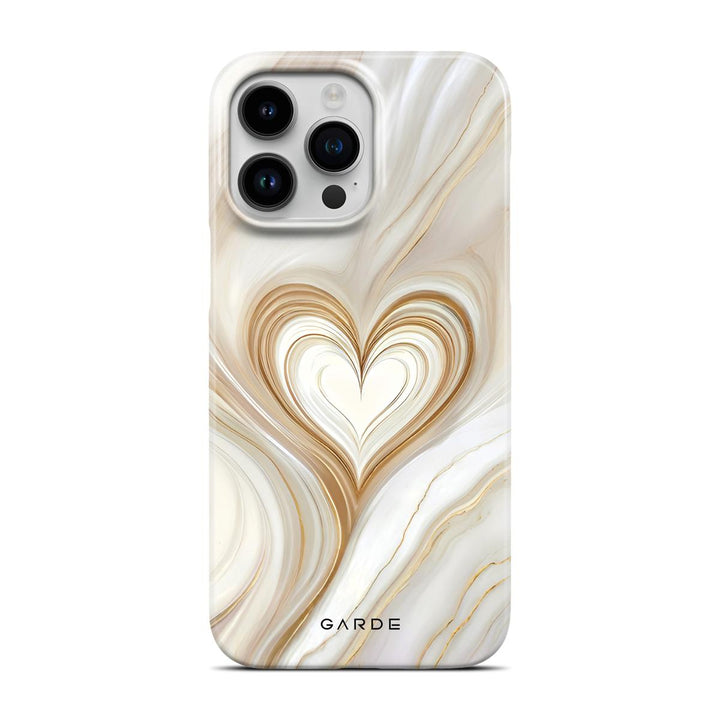 Lueur Gold iPhone 14 Pro Max Back Cover - Custom Printed Phone Case by Garde