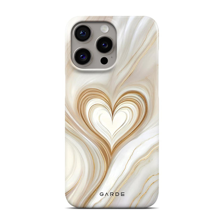 Lueur Gold iPhone 15 Pro Max Back Cover - Custom Printed Phone Case by Garde