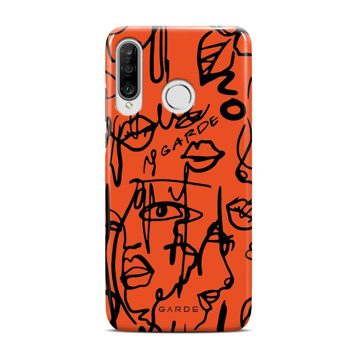 Nareen Blood Huawei P30 Lite Back Cover - Custom Printed Phone Case by Garde