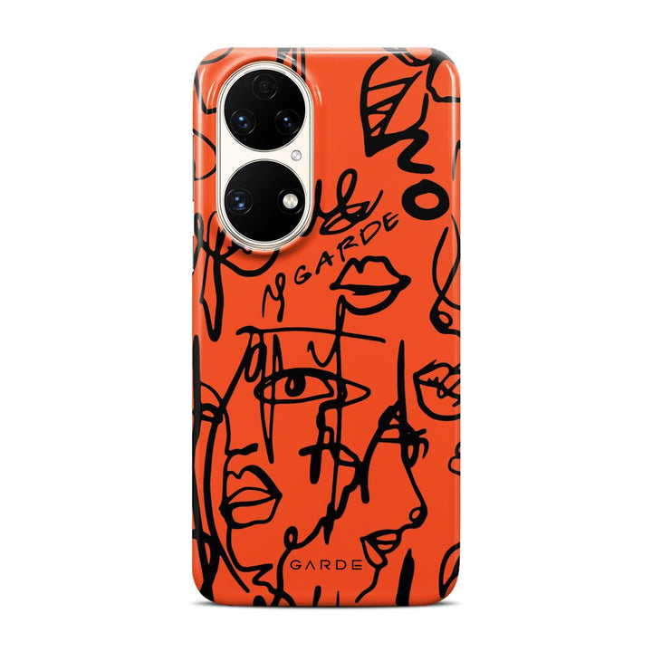 Nareen Blood Huawei P50 Back Cover - Custom Printed Phone Case by Garde