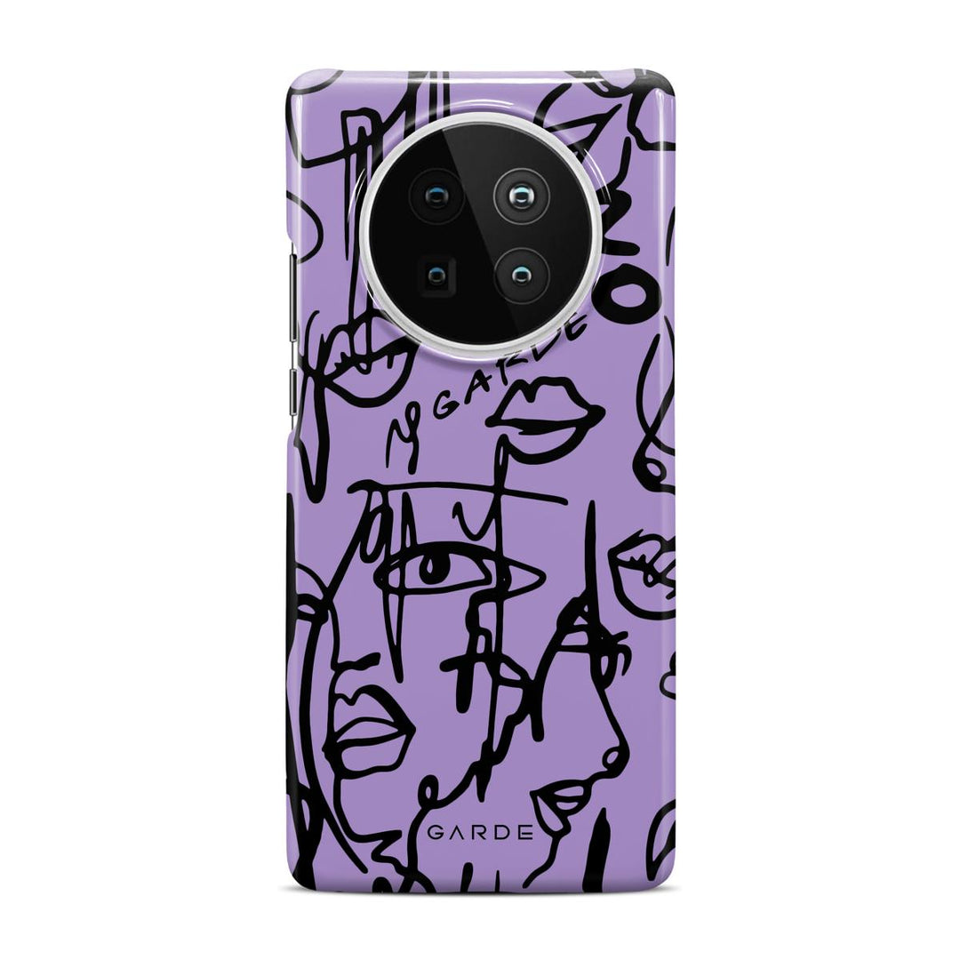 Nareen Mauve Huawei Mate 40 Pro Plus Back Cover - Custom Printed Phone Case by Garde
