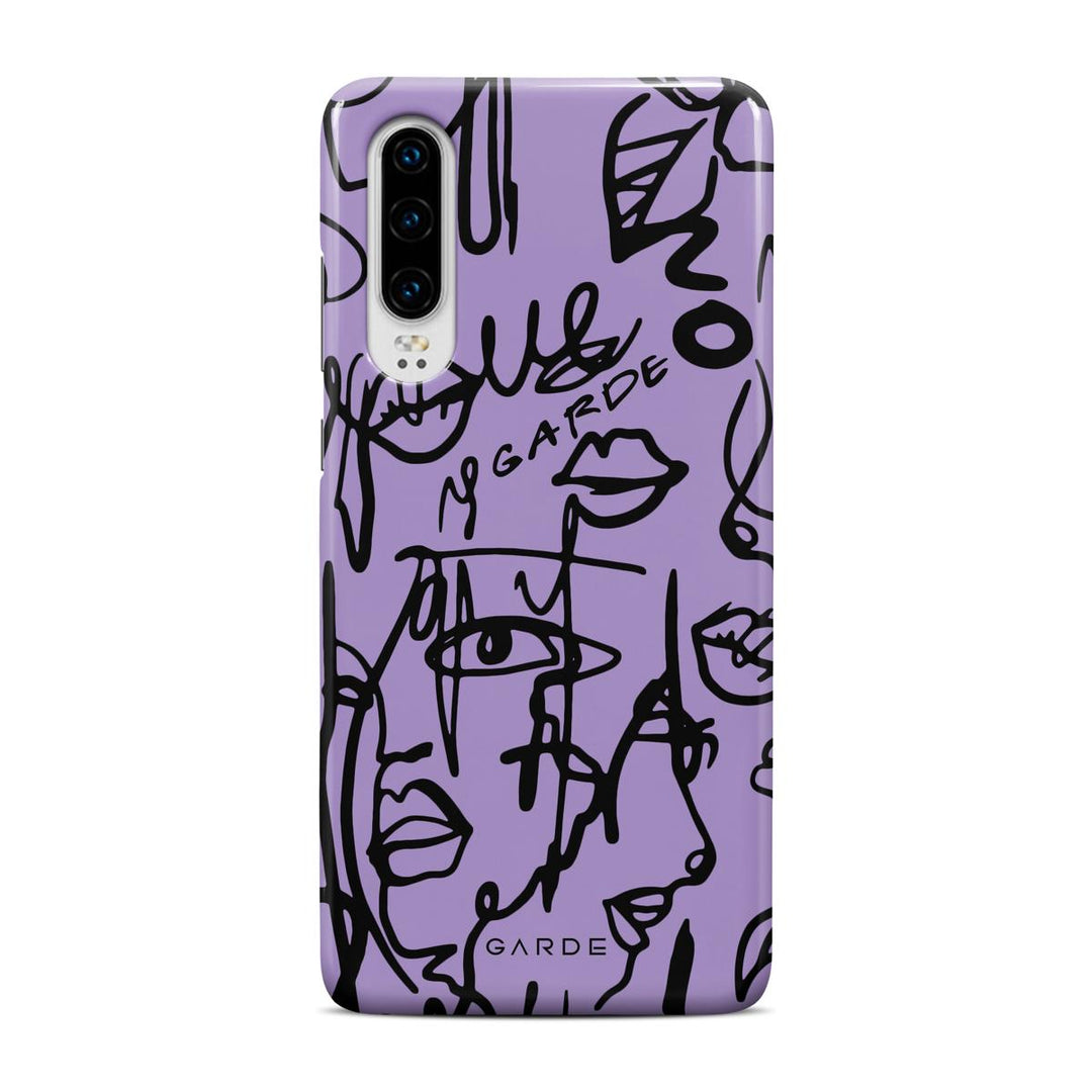 Nareen Mauve Huawei P30 Back Cover - Custom Printed Phone Case by Garde