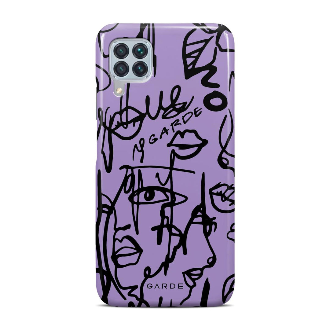 Nareen Mauve Huawei P40 Lite Back Cover - Custom Printed Phone Case by Garde