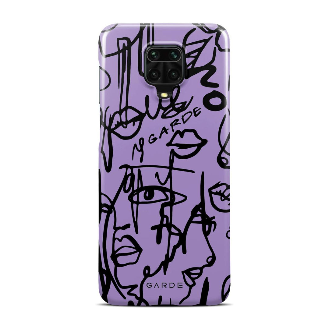 Nareen Mauve Redmi Note 9s / 9 Pro Back Cover - Custom Printed Phone Case by Garde