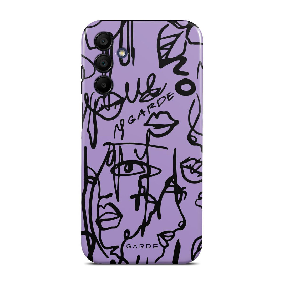 Nareen Mauve Samsung A15 Back Cover - Custom Printed Phone Case by Garde