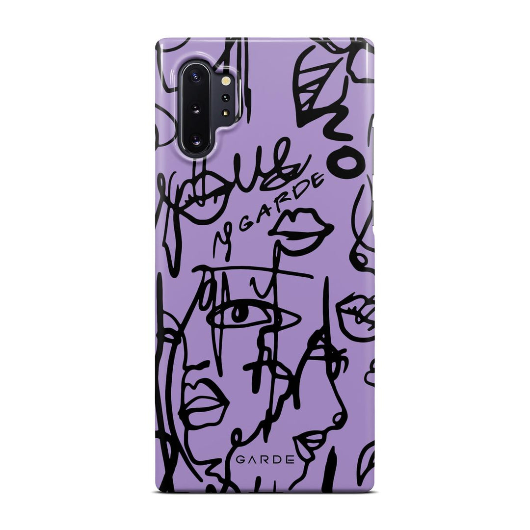 Nareen Mauve Samsung Note 10 Plus Back Cover - Custom Printed Phone Case by Garde