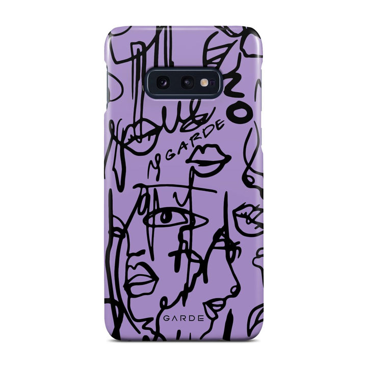 Nareen Mauve Samsung S10 E Back Cover - Custom Printed Phone Case by Garde