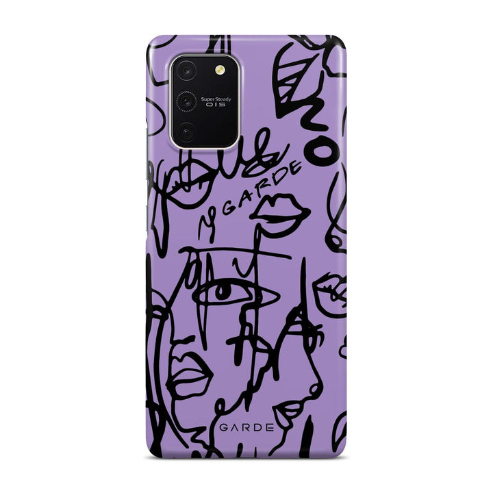 Nareen Mauve Samsung S10 Lite Back Cover - Custom Printed Phone Case by Garde