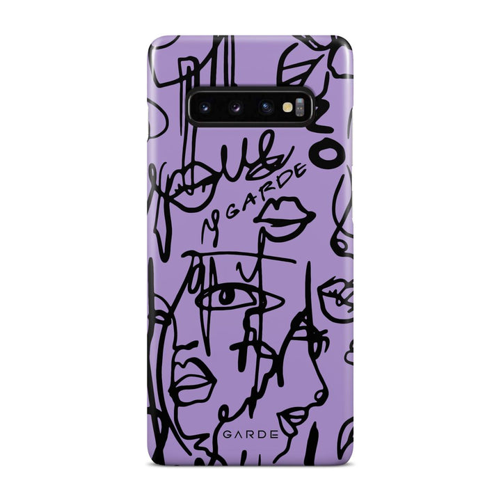 Nareen Mauve Samsung S10 Plus Back Cover - Custom Printed Phone Case by Garde