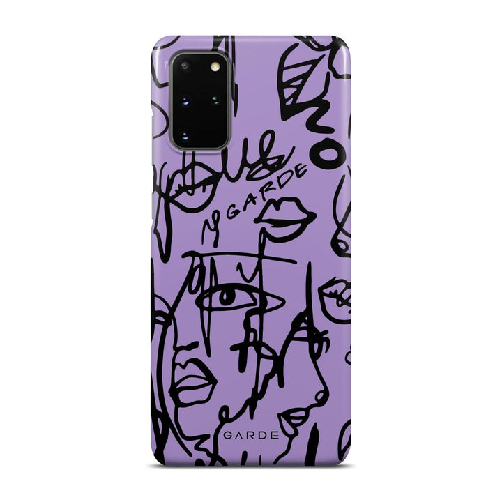 Nareen Mauve Samsung S20 Plus Back Cover - Custom Printed Phone Case by Garde