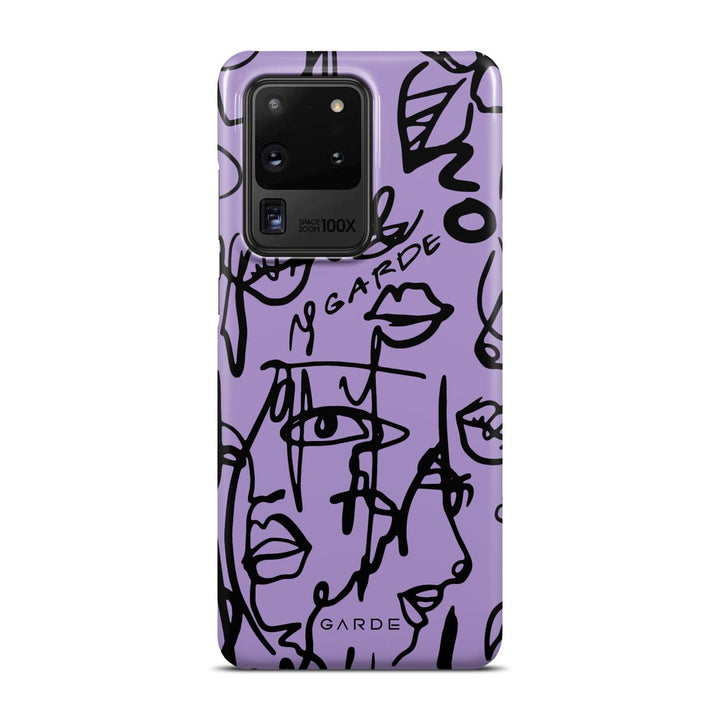 Nareen Mauve Samsung S20 Ultra Back Cover - Custom Printed Phone Case by Garde