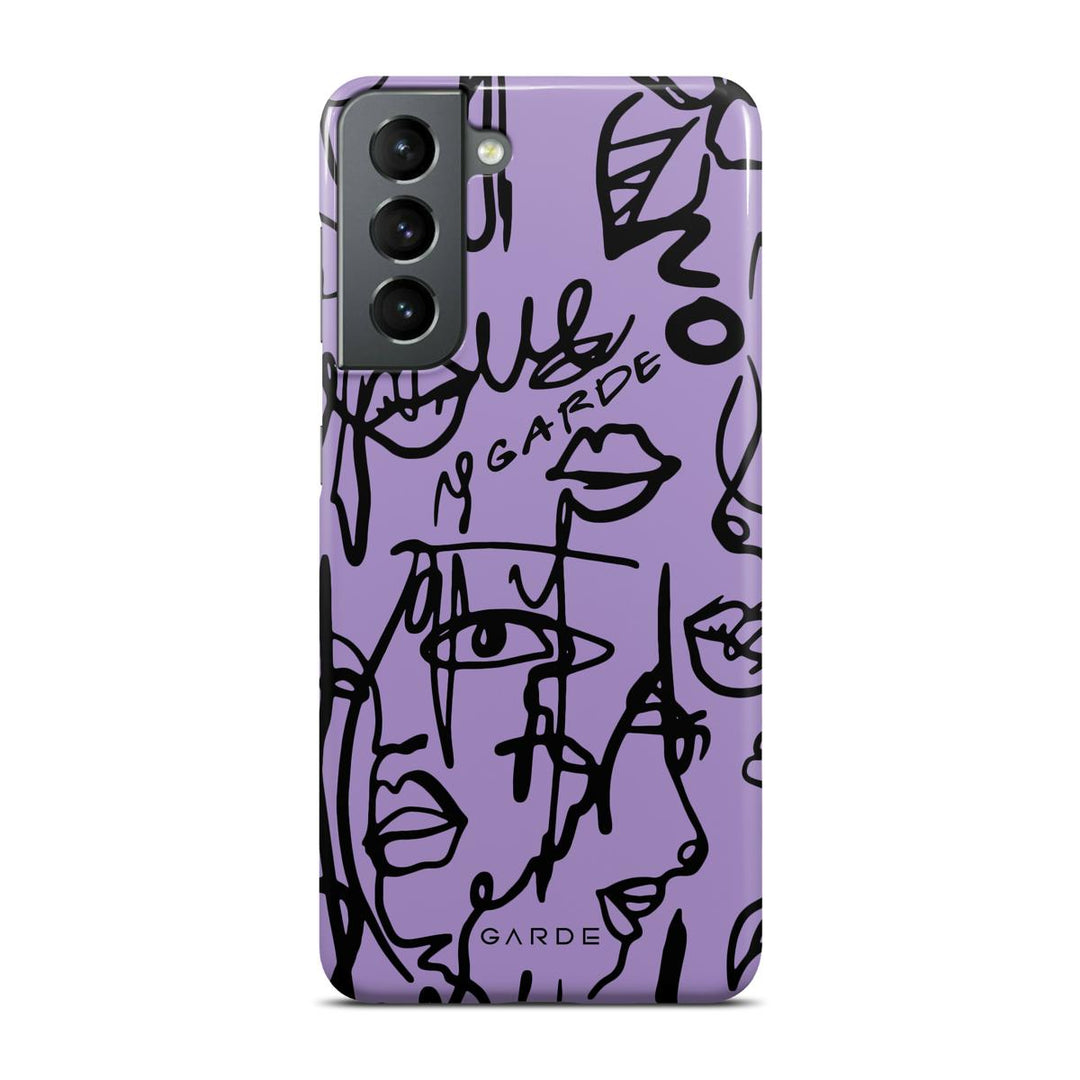 Nareen Mauve Samsung S21 Back Cover - Custom Printed Phone Case by Garde