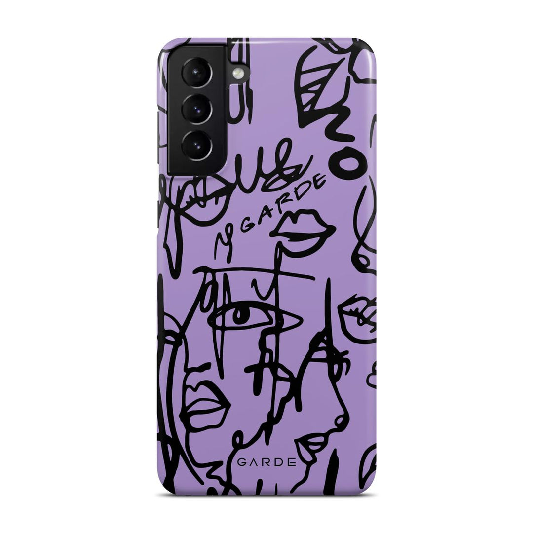 Nareen Mauve Samsung S21 Plus Back Cover - Custom Printed Phone Case by Garde