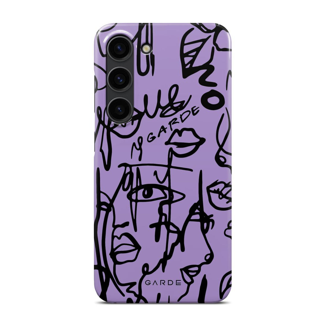Nareen Mauve Samsung S23 Back Cover - Custom Printed Phone Case by Garde