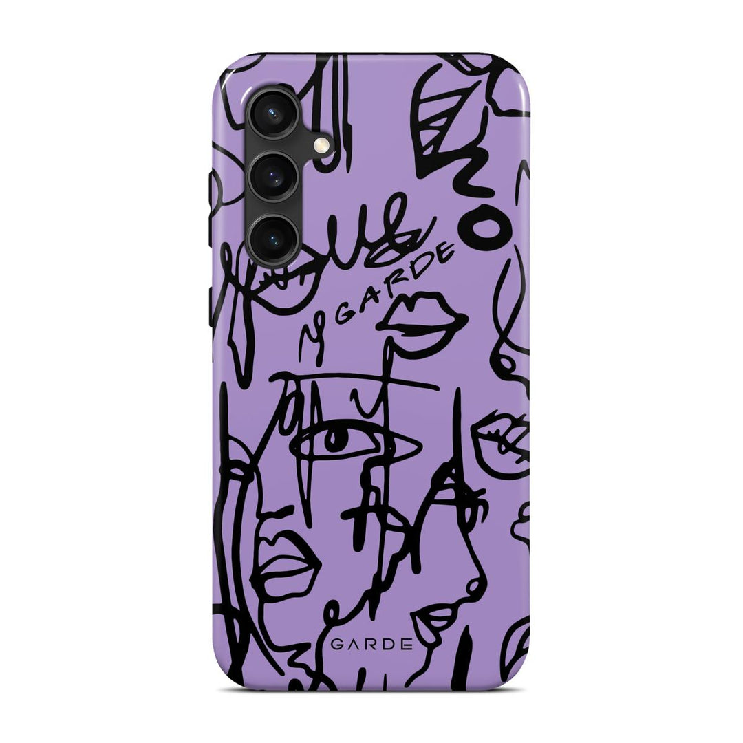 Nareen Mauve Samsung S23 FE Back Cover - Custom Printed Phone Case by Garde
