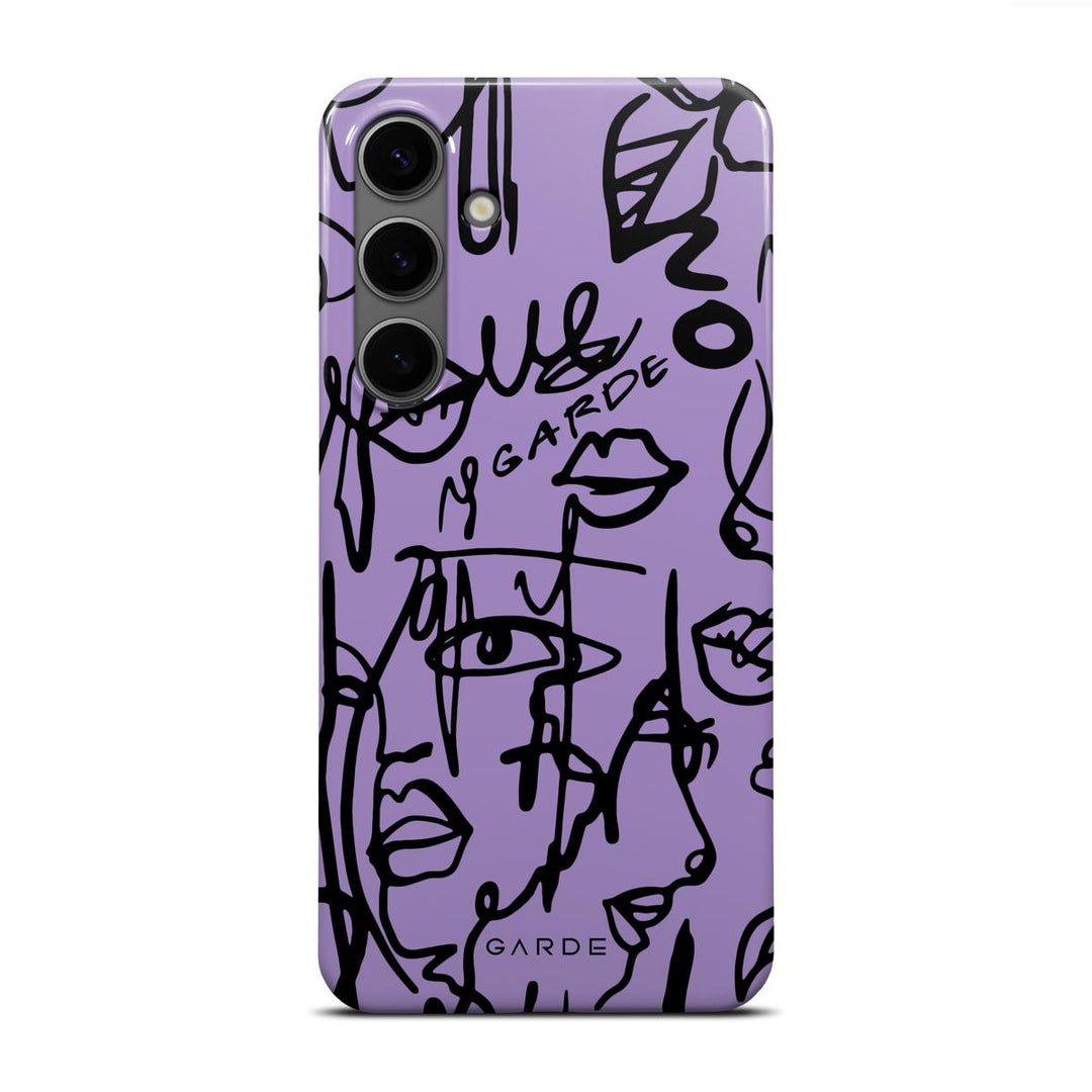 Nareen Mauve Samsung S24 Plus Back Cover - Custom Printed Phone Case by Garde