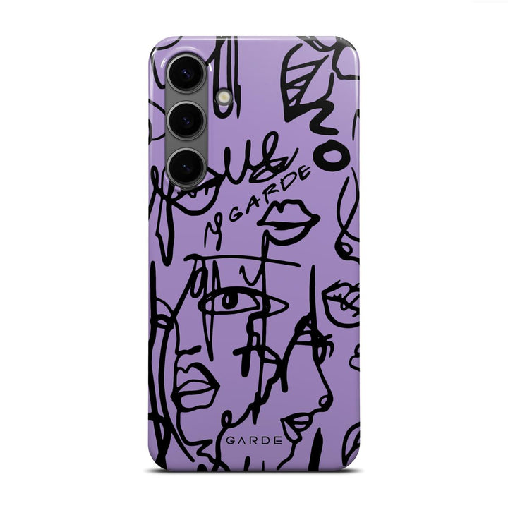 Nareen Mauve Samsung S24 Plus Back Cover - Custom Printed Phone Case by Garde