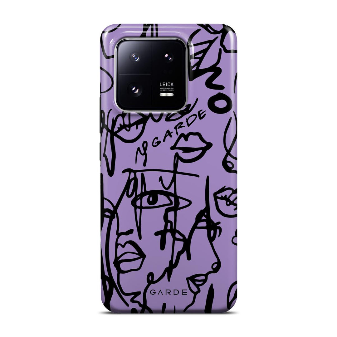 Nareen Mauve Xiaomi 13 Pro Back Cover - Custom Printed Phone Case by Garde