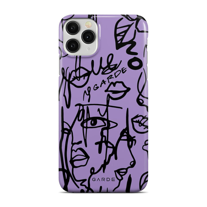 Nareen Mauve iPhone 11 Pro Max Back Cover - Custom Printed Phone Case by Garde