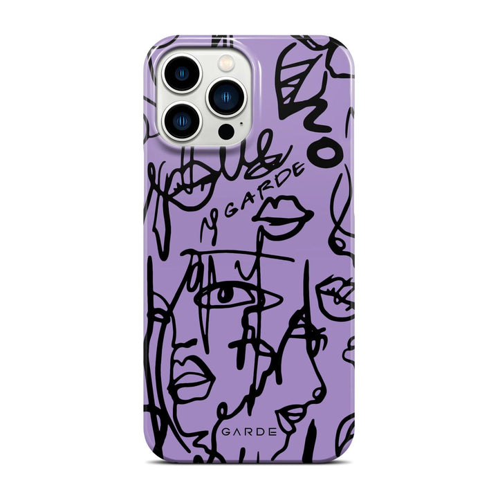 Nareen Mauve iPhone 13 Pro Max Back Cover - Custom Printed Phone Case by Garde