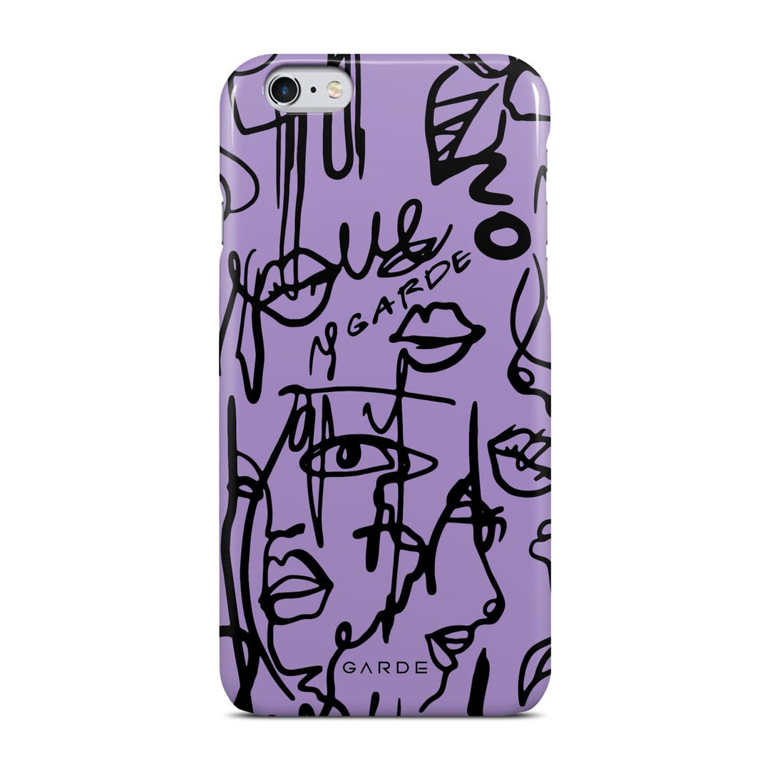 Nareen Mauve iPhone 6 / 6s Back Cover - Custom Printed Phone Case by Garde