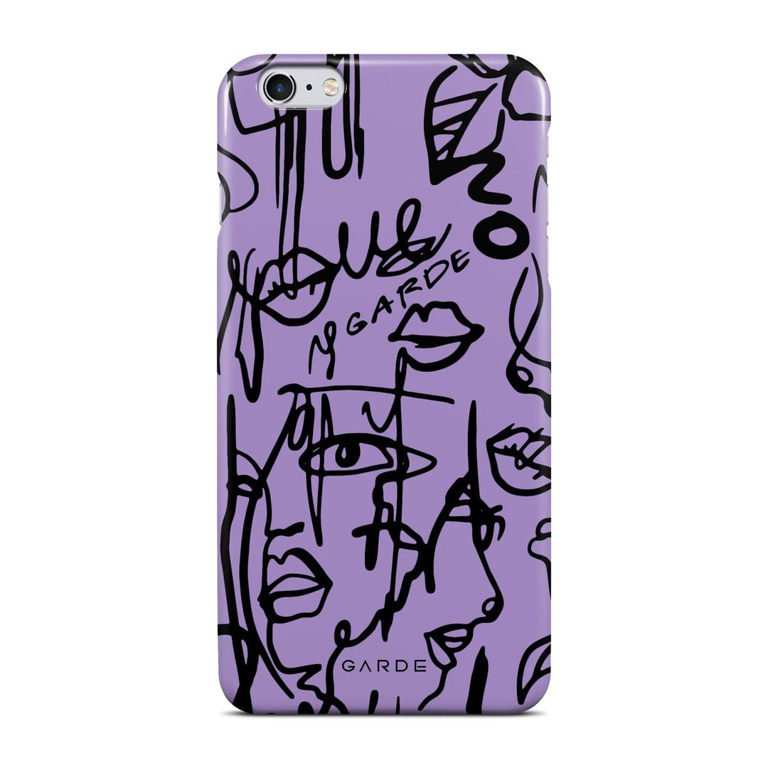 Nareen Mauve iPhone 6 Plus / 6s Plus Back Cover - Custom Printed Phone Case by Garde