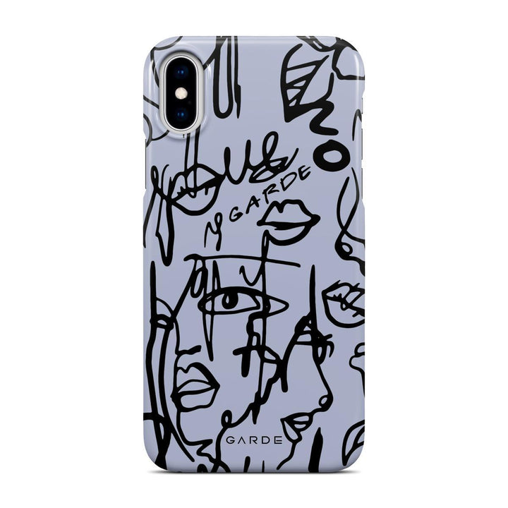 Nareen Mist iPhone X / Xs Back Cover - Custom Printed Phone Case by Garde