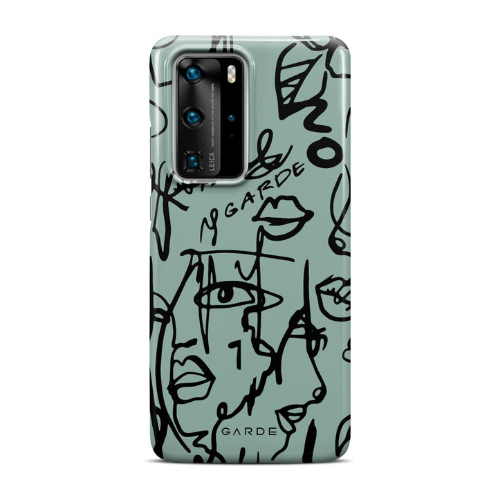 Nareen Sage Huawei P40 Pro Back Cover - Custom Printed Phone Case by Garde