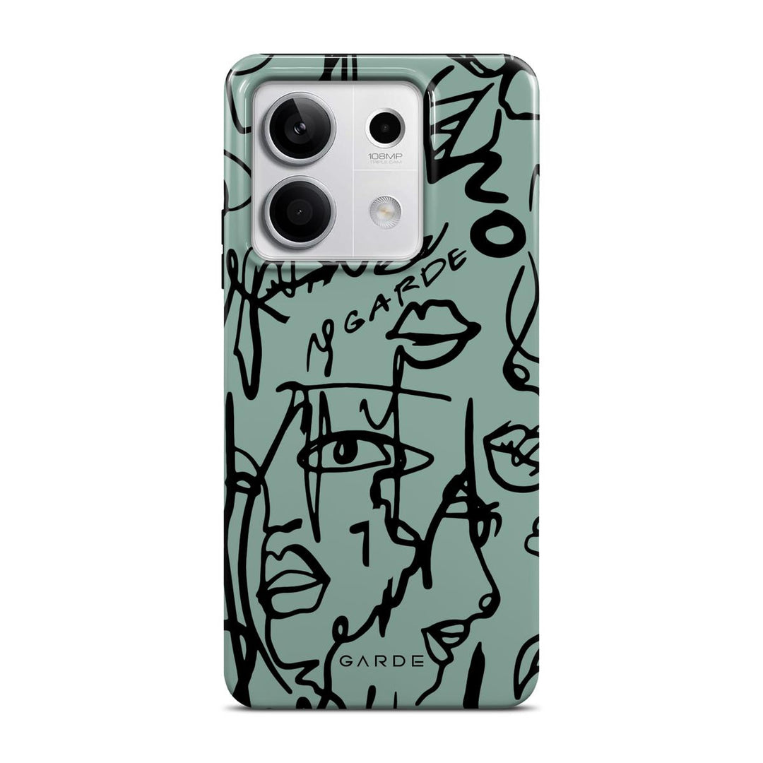 Nareen Sage Redmi Note 13 5G Back Cover - Custom Printed Phone Case by Garde