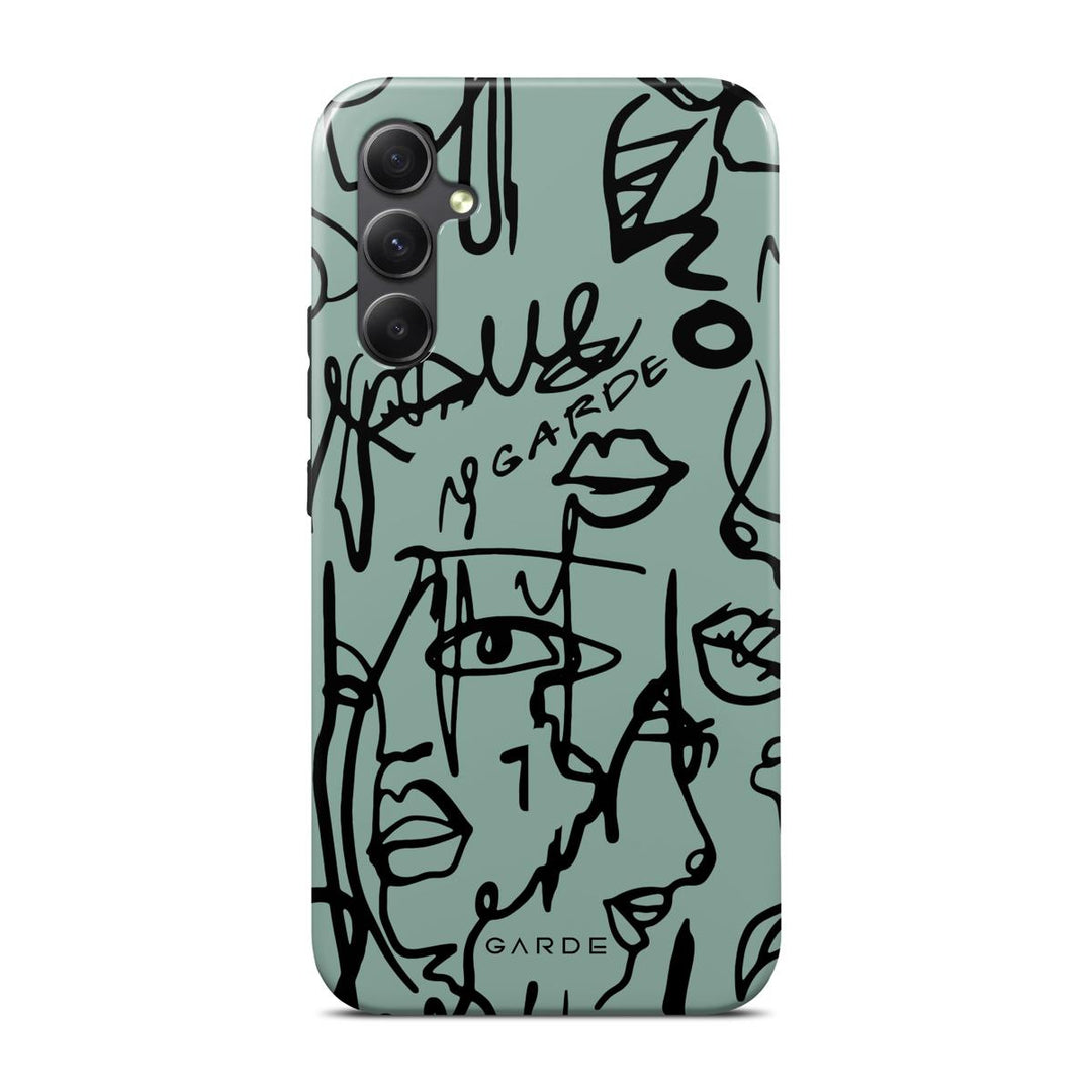 Nareen Sage Samsung A34 5G Back Cover - Custom Printed Phone Case by Garde
