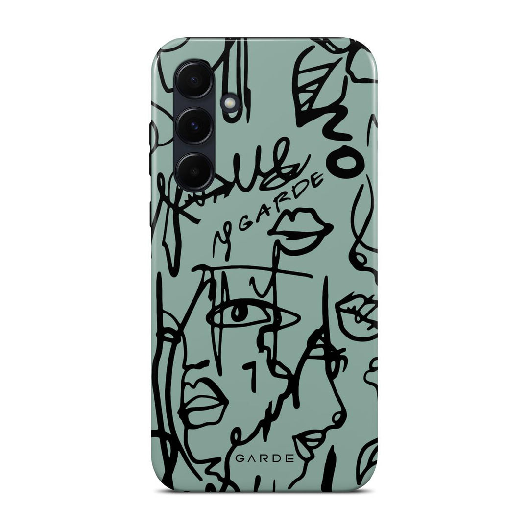 Nareen Sage Samsung A55 5G Back Cover - Custom Printed Phone Case by Garde