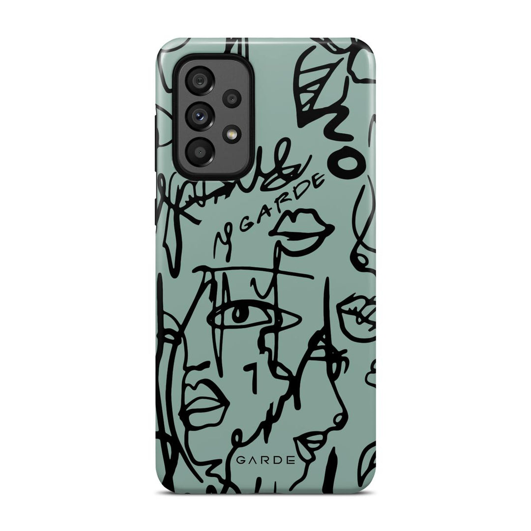 Nareen Sage Samsung A73 5G Back Cover - Custom Printed Phone Case by Garde