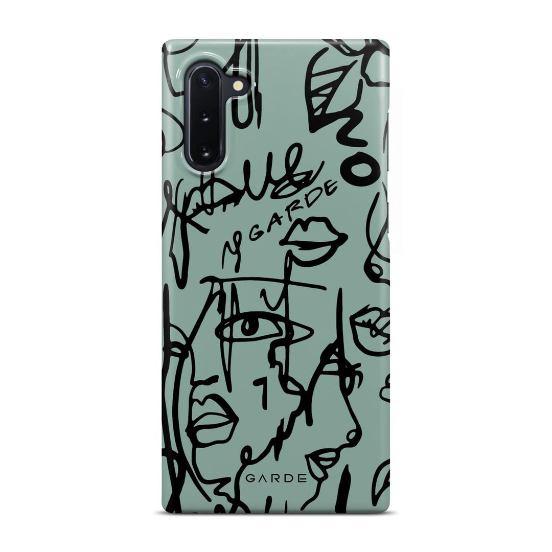 Nareen Sage Samsung Note 10 Back Cover - Custom Printed Phone Case by Garde