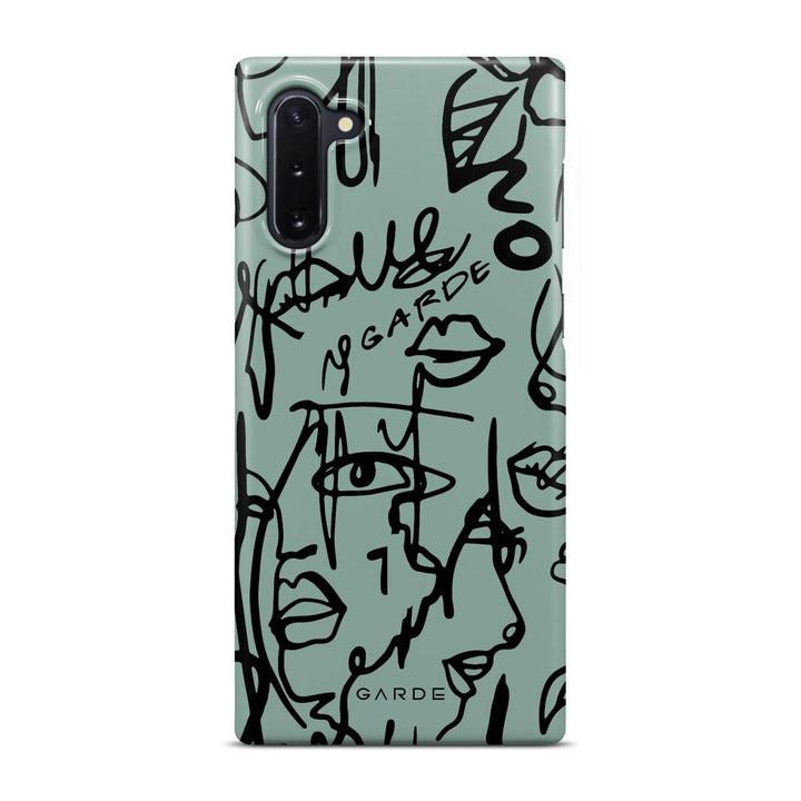 Nareen Sage Samsung Note 10 Back Cover - Custom Printed Phone Case by Garde