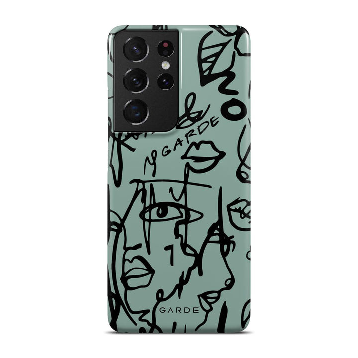 Nareen Sage Samsung S21 Ultra Back Cover - Custom Printed Phone Case by Garde