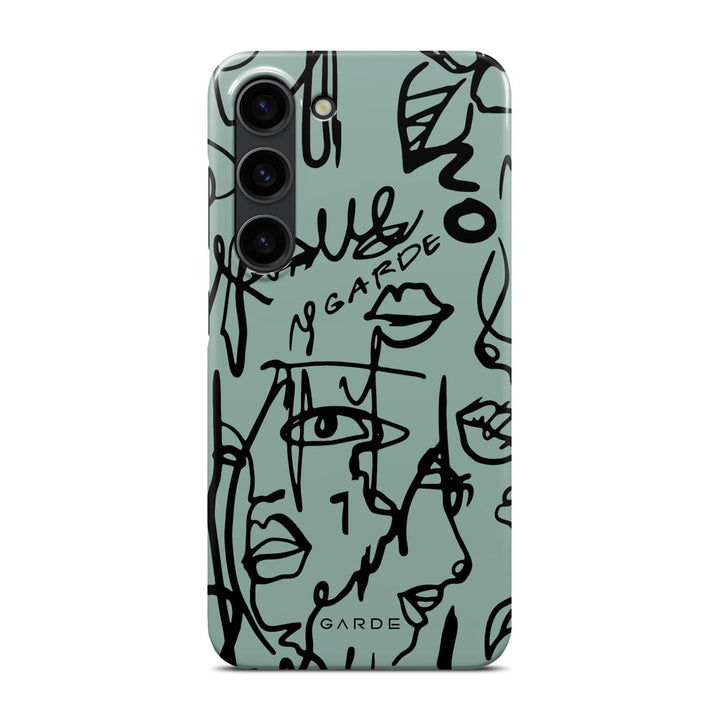 Nareen Sage Samsung S23 Back Cover - Custom Printed Phone Case by Garde