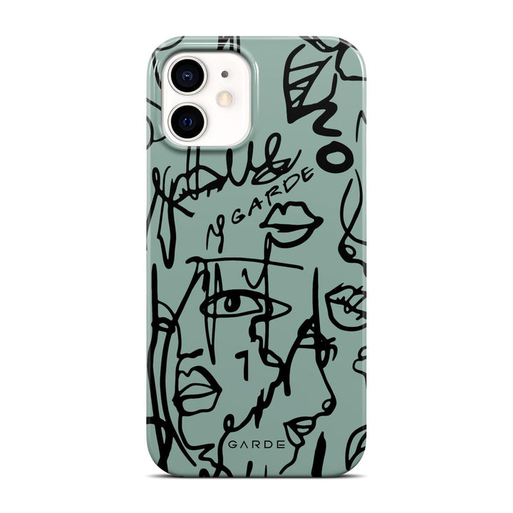 Nareen Sage iPhone 12 Back Cover - Custom Printed Phone Case by Garde