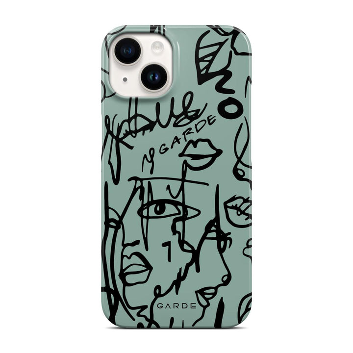 Nareen Sage iPhone 14 Back Cover - Custom Printed Phone Case by Garde
