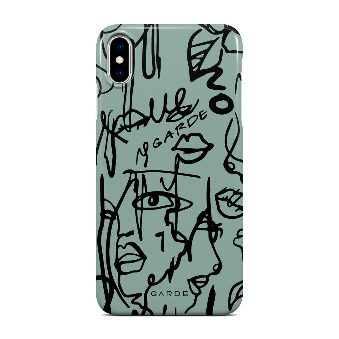 Nareen Sage iPhone Xs Max Back Cover - Custom Printed Phone Case by Garde