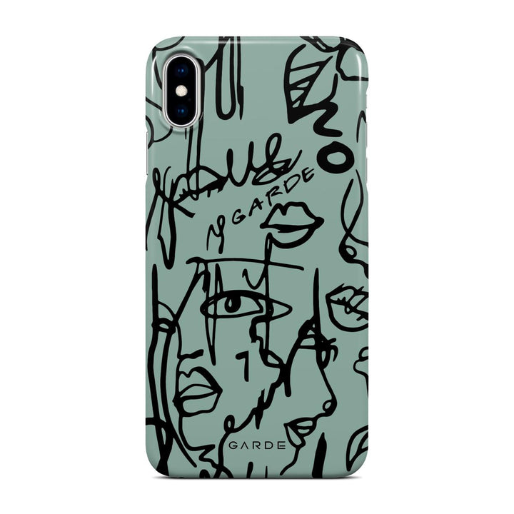 Nareen Sage iPhone Xs Max Back Cover - Custom Printed Phone Case by Garde
