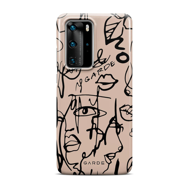 Nareen Sand Huawei P40 Pro Back Cover - Custom Printed Phone Case by Garde