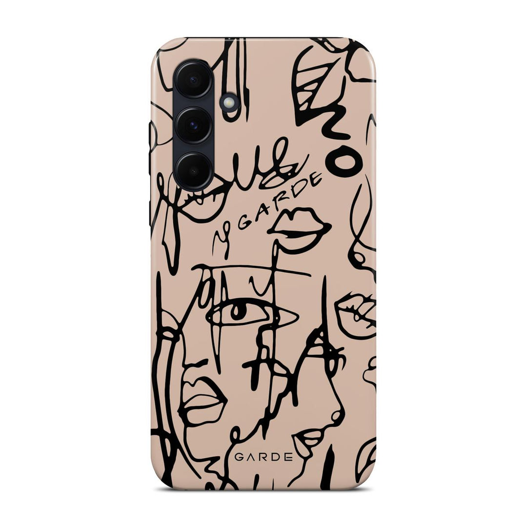 Nareen Sand Samsung A55 5G Back Cover - Custom Printed Phone Case by Garde
