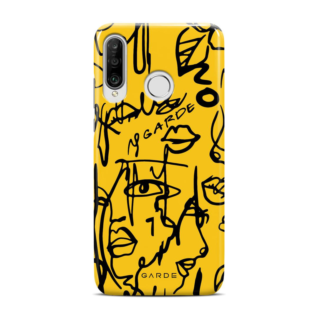 Nareen Zinnia Huawei P30 Lite Back Cover - Custom Printed Phone Case by Garde